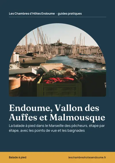 Couverture de l'ebook Endoume, Vallon des Auffes et Malmousque