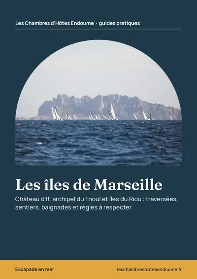 Couverture de l'ebook Les îles de Marseille