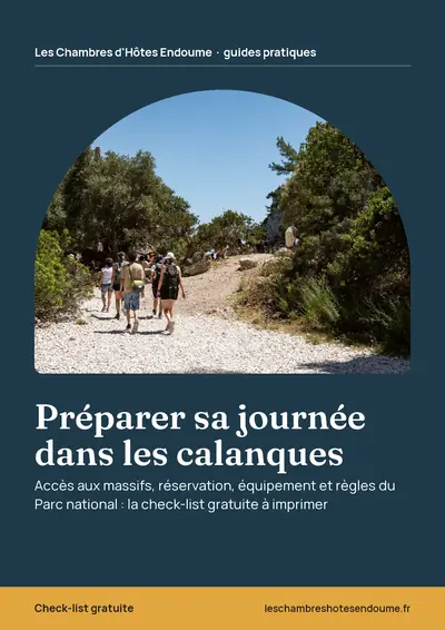 Couverture de l'ebook Préparer sa journée dans les calanques