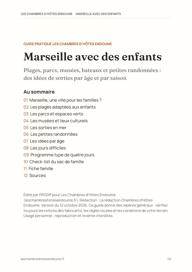 Aperçu de la page 2 de l'ebook Marseille avec des enfants