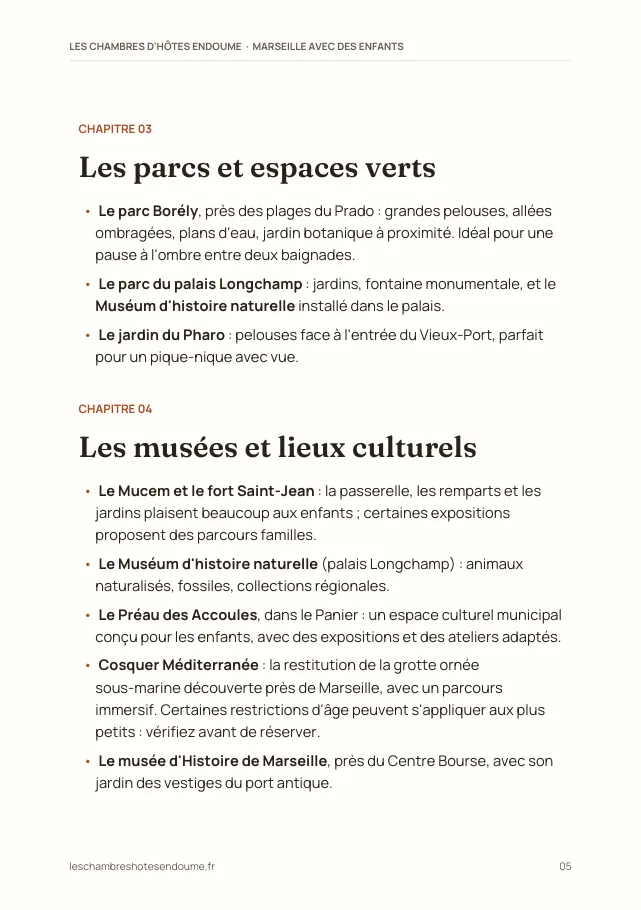 Aperçu de la page 5 de l'ebook Marseille avec des enfants