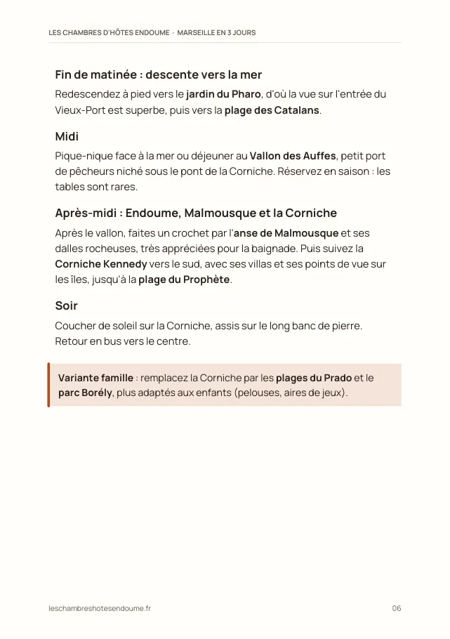 Aperçu de la page 6 de l'ebook Marseille en 3 jours