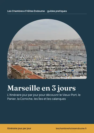 Couverture de l'ebook Marseille en 3 jours