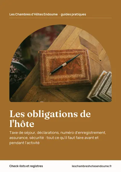 Couverture de l'ebook Les obligations de l'hôte