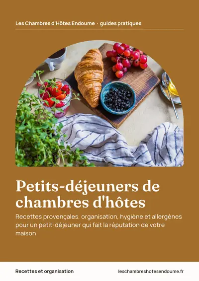 Couverture de l'ebook Petits-déjeuners de chambres d'hôtes